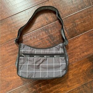 LeSportsac hobo bag with adjustable strap.